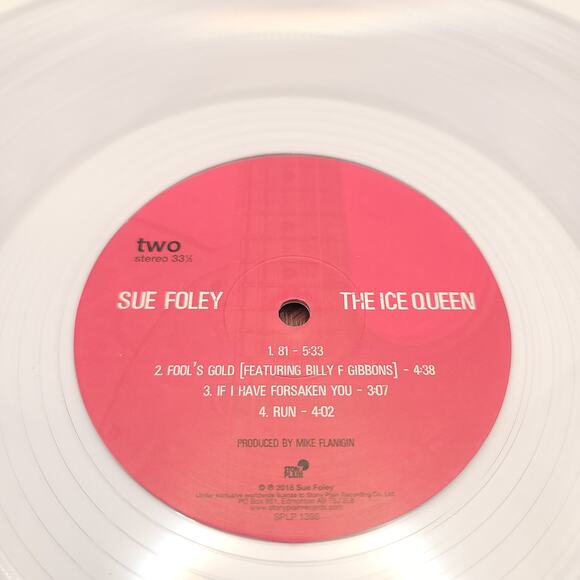 Sue Foley The Ice Queen Vinyl Record 2018 - Picture 5 of 6